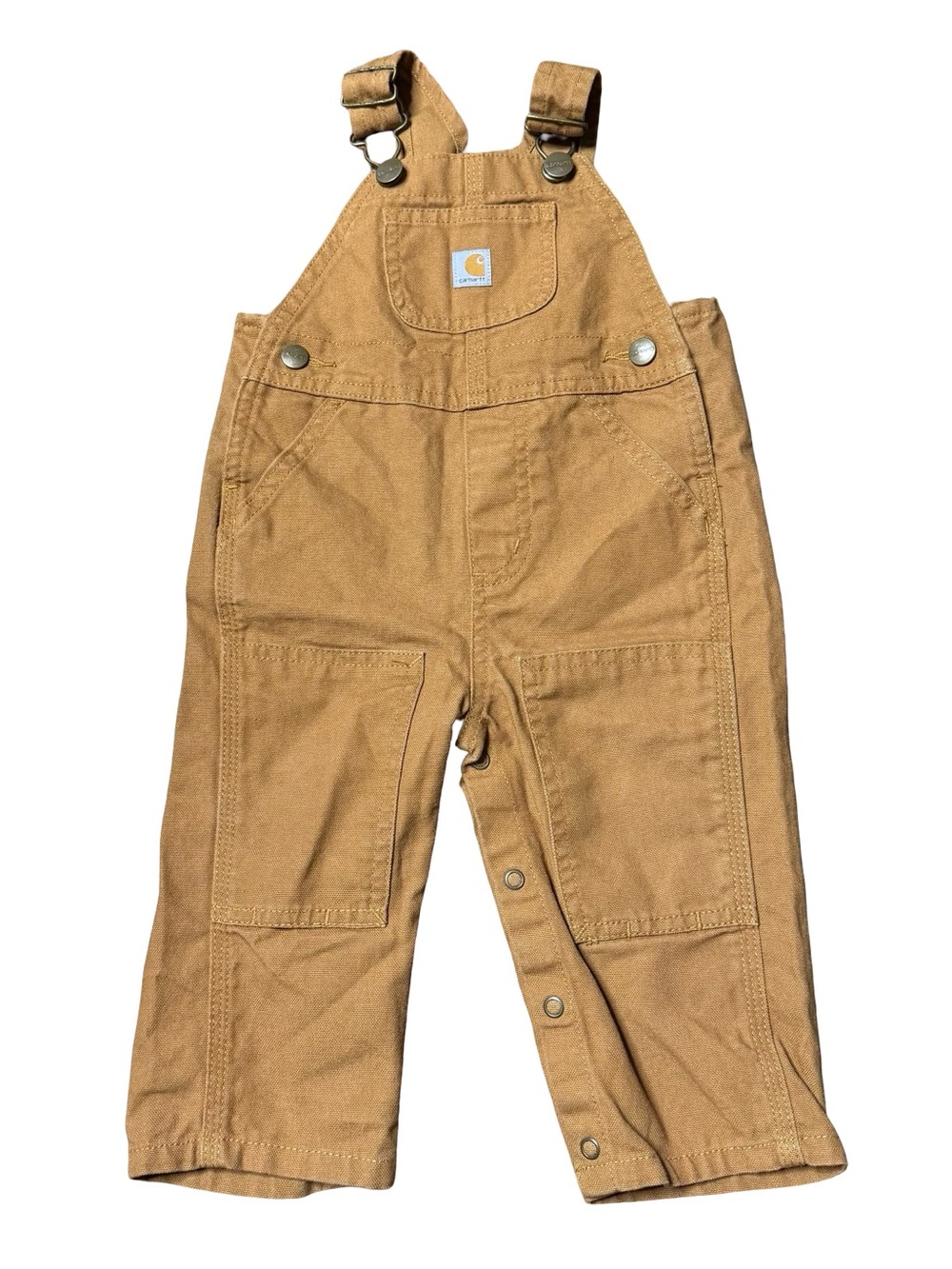Carhartt Bib Overalls for Babies or Toddlers
Size 12 Months Reinforced knees
